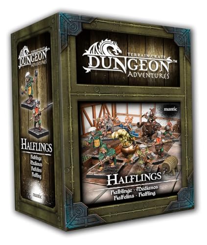 Mantic Halblinge SW - Sammleredition - Tabletop-Spiel - Miniaturenkriegsspiel - Fantasy - Klassisch - Unisex - Teen, Youth - 144+ Jahre - 168+ Monate von mantic