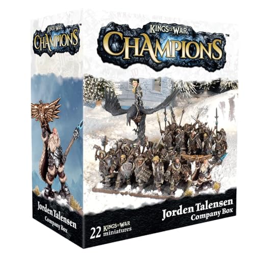 mantic Games, Kings of War Champions: Jorden Talensen Company Box mantic Games, Kings of War Champions: Jorden Talensen Company Box von mantic