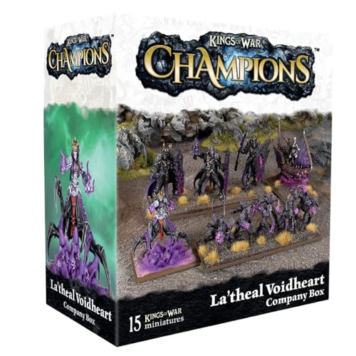 mantic Games, Kings of War Champions: La'theal Voidheart Company Box von mantic