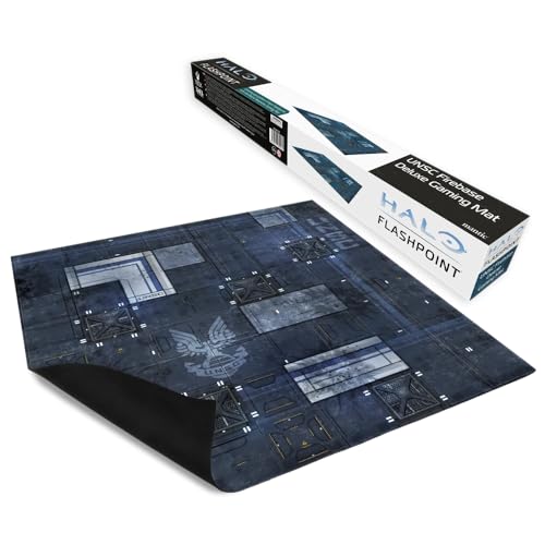 mantic Spiele | HALO Flashpoint | UNSC Firebase Deluxe Gaming Mat von mantic