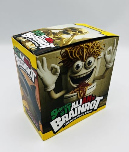 manuelkant Booster Box Box 24 versiegelte Beutel TCG für die Sammlung Skifidol Italian Brainrot Serie Beta COSMICA TRAINING von manuelkant