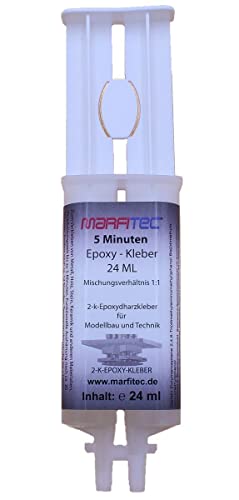 marfitec© 5-Minuten-Epoxy 24ml Doppelkartusche RTU von marfitec