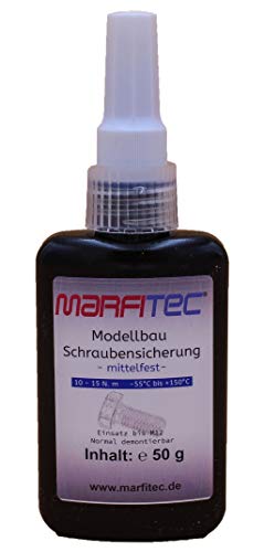 marfitec© Modellbau Schraubensicherung 50g - mittelfest von marfitec