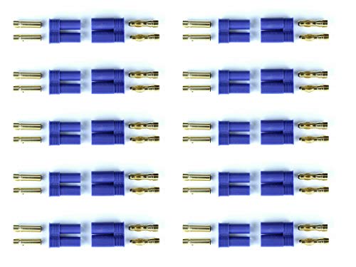 marfitec © 10 Paar E-flite EC5 kompatibel Stecker/Buchse Plug von marfitec