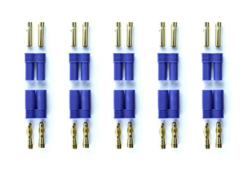 marfitec © 5 Paar E-flite EC5 kompatibel Stecker/Buchse Plug von marfitec