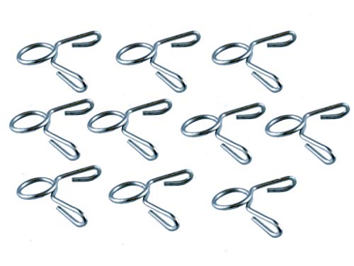 marfitec 10 Stück Schlauchklemmen 7 mm für Kraftstoffschlauch Nitro von marfitec