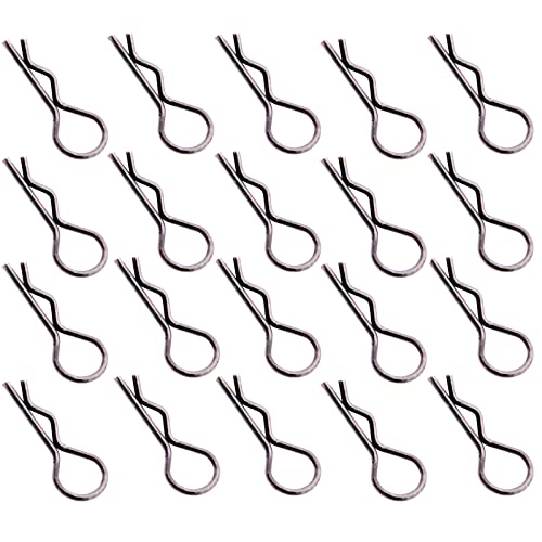 marfitec 20 Stück Karosserieklammern 1:8 R Splinte 30 mm - Silber marfitec 20 Stück Karosserieklammern 1:8 R Splinte 30 mm - Silber von marfitec