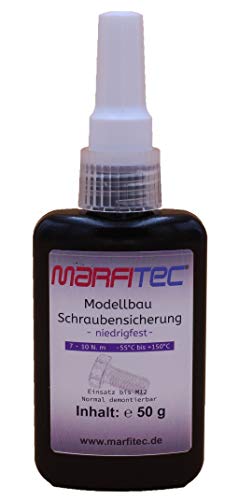 marfitec Modellbau Schraubensicherung 50g - niedrigfest von marfitec