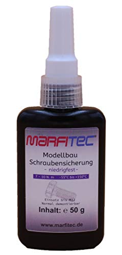 marfitec Modellbau Schraubensicherung 50g - niedrigfest von marfitec