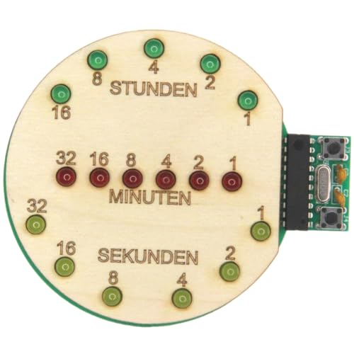 matches21 HOME & HOBBY Binäre Uhr DIY Elektronik Bastelset mit USB-Anschluss für Kinder matches21 HOME & HOBBY Binäre Uhr DIY Elektronik Bastelset mit USB-Anschluss für Kinder von matches21 HOME & HOBBY