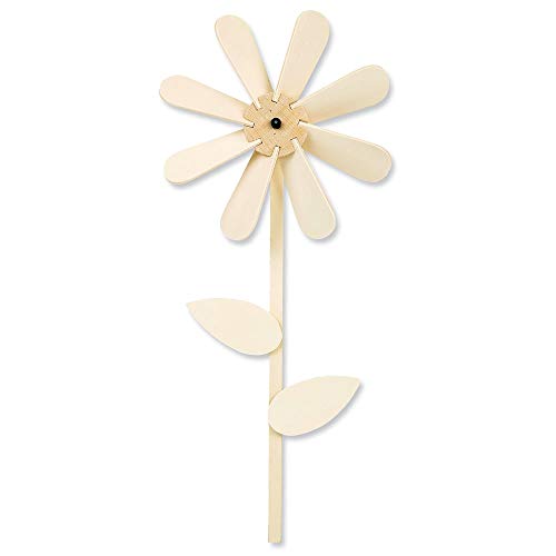 matches21 HOME & HOBBY Blume Windrad DIY Holz Bastelset für Kinder ab 7 Jahren Blüte zum Bemalen matches21 HOME & HOBBY Blume Windrad DIY Holz Bastelset für Kinder ab 7 Jahren Blüte zum Bemalen von matches21 HOME & HOBBY
