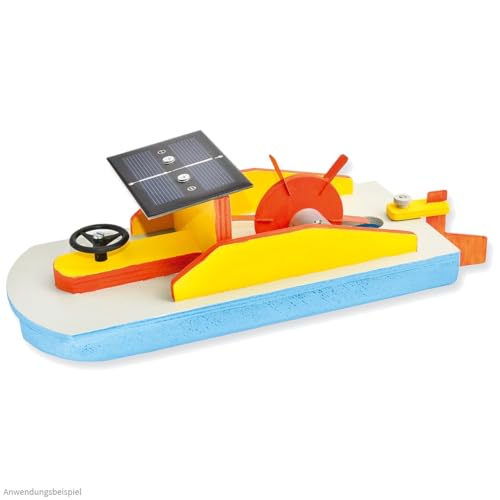 matches21 HOME & HOBBY Boot Modell DIY Holz Bastelset für Kinder ab 12 Jahren mit Schaufelrad & Solarzelle matches21 HOME & HOBBY Boot Modell DIY Holz Bastelset für Kinder ab 12 Jahren mit Schaufelrad & Solarzelle von matches21 HOME & HOBBY