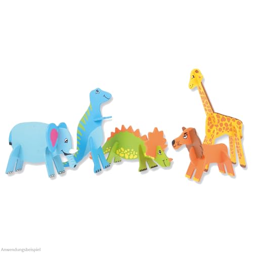 matches21 HOME & HOBBY Dinosaurier DIY Holz Bastelset für Kinder ab 9 Jahren als Stecktiere matches21 HOME & HOBBY Dinosaurier DIY Holz Bastelset für Kinder ab 9 Jahren als Stecktiere von matches21 HOME & HOBBY