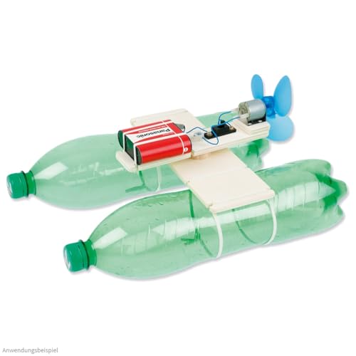 matches21 HOME & HOBBY Flaschenboot DIY Holz Bastelset für Kinder ab 11 Jahren Natur-Bausatz von matches21 HOME & HOBBY