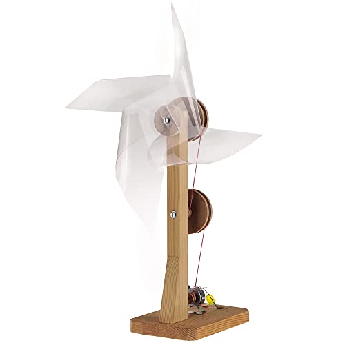 matches21 HOME & HOBBY Windgenerator DIY Holz Bastelset für Kinder ab 11 Jahren Bausatz von matches21 HOME & HOBBY