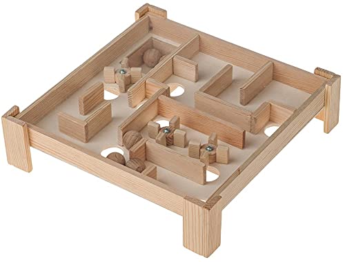 matches21 HOME & HOBBY Labyrinth DIY Holz Bastelset für Kinder ab 12 Jahren mit Anleitung von matches21 HOME & HOBBY
