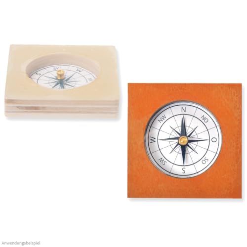 matches21 HOME & HOBBY Magnetkompass DIY Holz Bastelset für Kinder ab 10 Jahren als Bausatz matches21 HOME & HOBBY Magnetkompass DIY Holz Bastelset für Kinder ab 10 Jahren als Bausatz von matches21 HOME & HOBBY