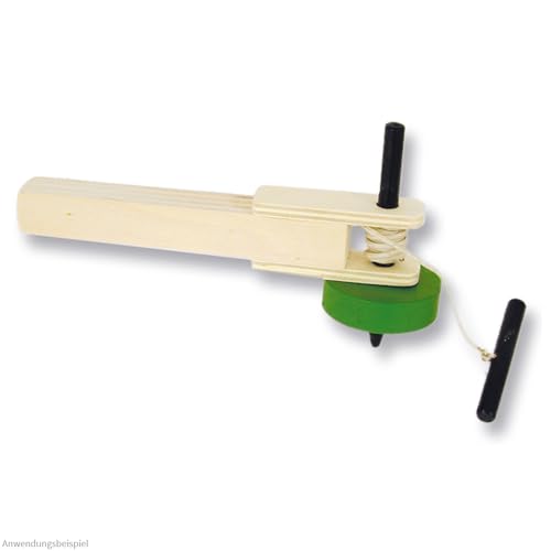 matches21 HOME & HOBBY Schwungkreisel DIY Holz Bastelset für Kinder ab 10 Jahren mit Zugschnur von matches21 HOME & HOBBY