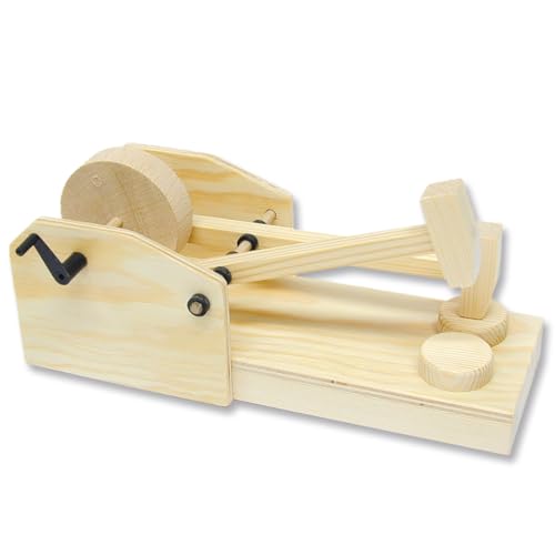 matches21 HOME & HOBBY Hammerwerk Funktionsmodell DIY Holz Bastelset für Kinder ab 11 Jahren Technik-Bausatz von matches21 HOME & HOBBY