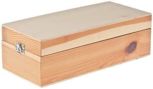 matches21 Karteikasten 30x13,5x9 cm Holz Bausatz f. Kinder Werkset Bastelset ab 10 Jahren von matches21 HOME & HOBBY