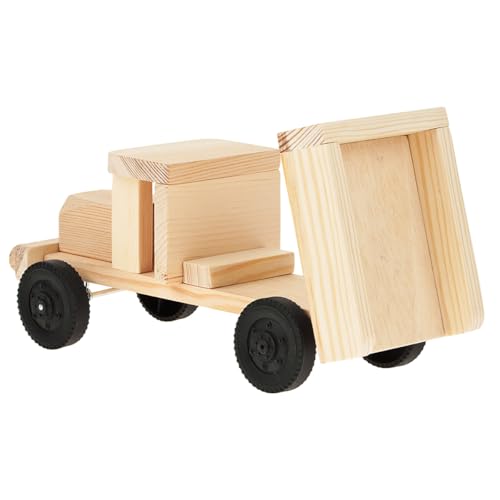 matches21 HOME & HOBBY Kipplaster DIY Holz Bastelset für Kinder ab 9 Jahren Lastwagen 24x9x10 cm Bausatz matches21 HOME & HOBBY Kipplaster DIY Holz Bastelset für Kinder ab 9 Jahren Lastwagen 24x9x10 cm Bausatz von matches21 HOME & HOBBY