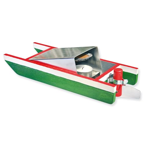 matches21 HOME & HOBBY Kinder Bastelset ab 12 Jahren Knatterboot Boot mit Teelichtantrieb/Pulsarantrieb als Bausatz Werkset von matches21 HOME & HOBBY