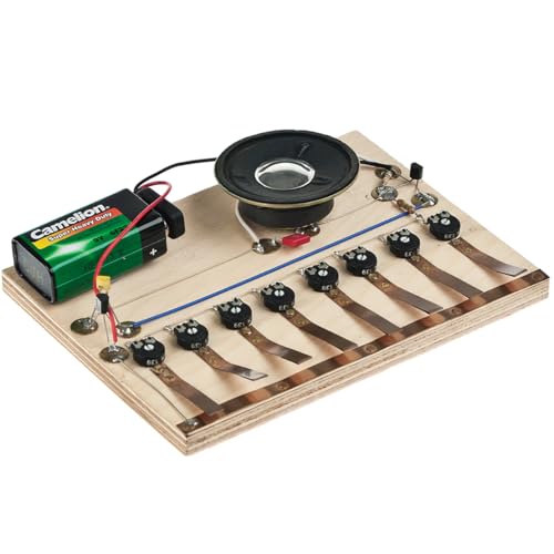matches21 HOME & HOBBY Miniatur-Orgel DIY Elektronik Bastelset für Kinder ab 12 Jahren Bausatz von matches21 HOME & HOBBY