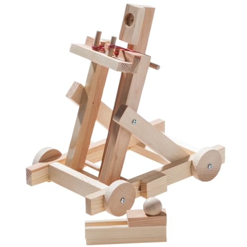 matches21 HOME & HOBBY Mittelalterliches Katapult DIY Holz Bastelset für Kinder ab 11 Jahren Wurfschleuder mit Fahrwerk matches21 HOME & HOBBY Mittelalterliches Katapult DIY Holz Bastelset für Kinder ab 11 Jahren Wurfschleuder mit Fahrwerk von matches21 HOME & HOBBY