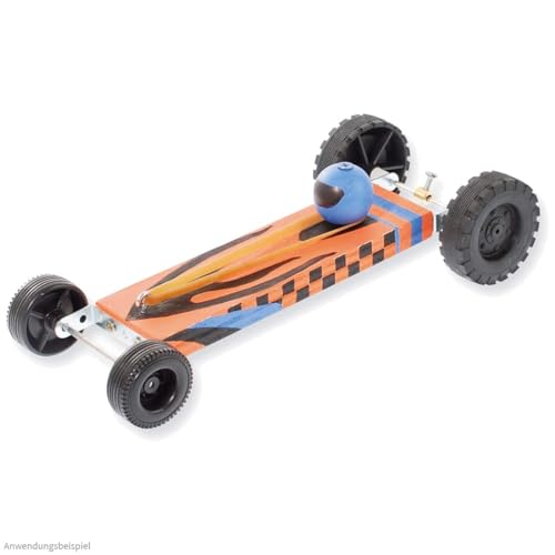 matches21 HOME & HOBBY Rennauto mit Gummiantrieb DIY Holz Bastelset für Kinder ab 10 Jahren Technik-Bausatz matches21 HOME & HOBBY Rennauto mit Gummiantrieb DIY Holz Bastelset für Kinder ab 10 Jahren Technik-Bausatz von matches21 HOME & HOBBY