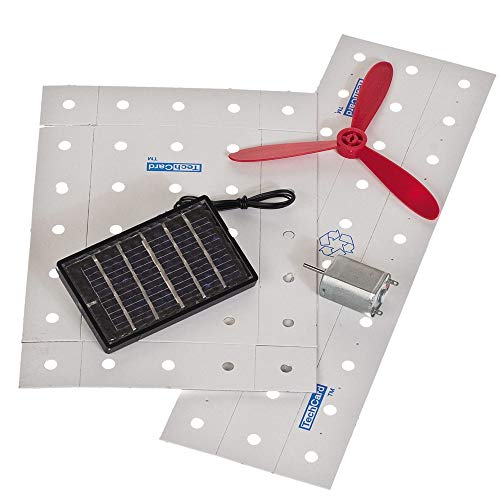 matches21 HOME & HOBBY Solar-Windrad DIY Karton Bastelset für Kinder ab 10 Jahren als Funktionsmodell von matches21 HOME & HOBBY