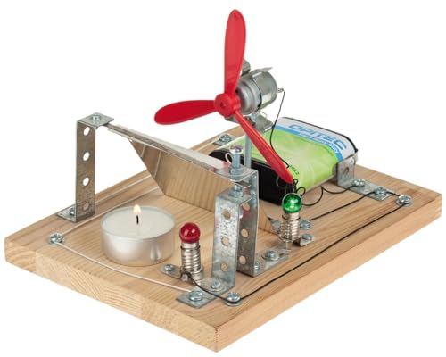 matches21 HOME & HOBBY Thermolüfter DIY Holz Bastelset für Kinder ab 12 Jahren Bausatz von matches21 HOME & HOBBY