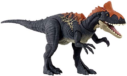 Jurassic World Camp Cretaceous Sound Strike Cryolophosaurus Medium-size Dinosaur Figure, Strike Action, Sounds, Movable Joints, Ages 4 Years Old & Up Jurassic World Camp Cretaceous Sound Strike Cryolophosaurus Medium-size Dinosaur Figure, Strike Action, Sounds, Movable Joints, Ages 4 Years Old & Up von Mattel