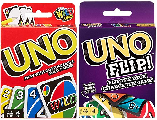 Mattel Uno Original and Uno Flip Card Games, Combo Pack of 2 Mattel Uno Original and Uno Flip Card Games, Combo Pack of 2 von mattel