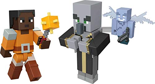 Minecraft Dungeons 3.25" Figures 2-Pk Battle Figures, Great for Playing, Trading, and Collecting, Action and Battle Toy for Boys and Girls Age 6 and Older Minecraft Dungeons 3.25" Figures 2-Pk Battle Figures, Great for Playing, Trading, and Collecting, Action and Battle Toy for Boys and Girls Age 6 and Older von Mattel