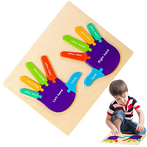 mawma Formsortierer für Babys, Holzpuzzle für Kleinkinder | Montessori pädagogisches sensorisches Sortierspielzeug | Formen Farberkennung Lernentwicklungsspielzeug Fußförmiges sensorisches von mawma