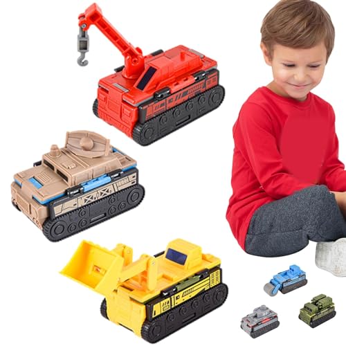 mawma Transformierbare Autos, Anti-Reverse-Spielzeugauto, Verwandelbares Anti-Reverse-Spielzeugauto für Kinder, 2-in-1-Vorkindergarten-Spielzeugfahrzeuge, interaktiv für Kinderzimmer, Klassenzimmer, von mawma