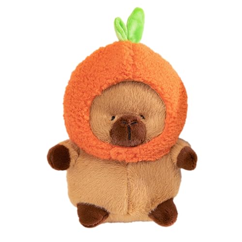 maxal Capibara-Plüschtier, weiches Capibara-Kissen mit Baumwollfüllung, niedliches Riesen-Kapbara, widerstandsfähig, bequemes Kissen für Kinder, Geschenk für Kinder maxal Capibara-Plüschtier, weiches Capibara-Kissen mit Baumwollfüllung, niedliches Riesen-Kapbara, widerstandsfähig, bequemes Kissen für Kinder, Geschenk für Kinder von maxal