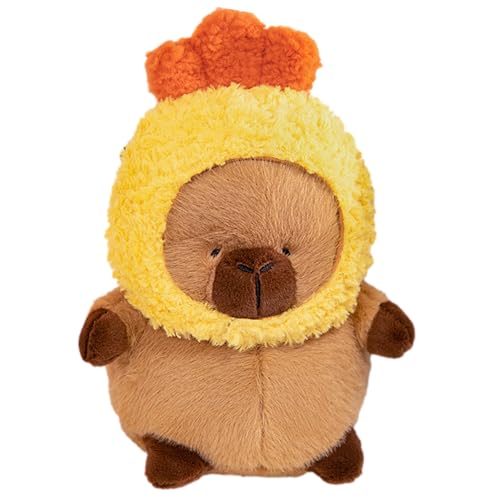 maxal Capibara-Plüschtier, weiches Capibara-Kissen mit Baumwollfüllung, niedliches Riesen-Kapbara, widerstandsfähig, bequemes Kissen für Kinder, Geschenk für Kinder maxal Capibara-Plüschtier, weiches Capibara-Kissen mit Baumwollfüllung, niedliches Riesen-Kapbara, widerstandsfähig, bequemes Kissen für Kinder, Geschenk für Kinder von maxal