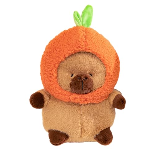 maxal Capibara-Plüschtier, weiches Capibara-Kissen mit Baumwollfüllung, niedliches Riesen-Kapbara, widerstandsfähig, bequemes Kissen für Kinder, Geschenk für Kinder maxal Capibara-Plüschtier, weiches Capibara-Kissen mit Baumwollfüllung, niedliches Riesen-Kapbara, widerstandsfähig, bequemes Kissen für Kinder, Geschenk für Kinder von maxal