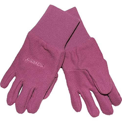 maximo Kids Fleece Fingerhandschuh beere (134/140 (Gr 5)) von maximo