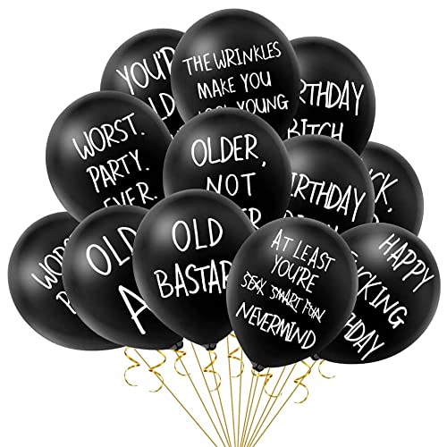 Latexballon,Ballon Deko,Geburtstag Luftballon Dekoration,Bunte Luftballon,Thema Ballon,Kinder Party Dekoration (Lustiger Buchstabe) von mciskin