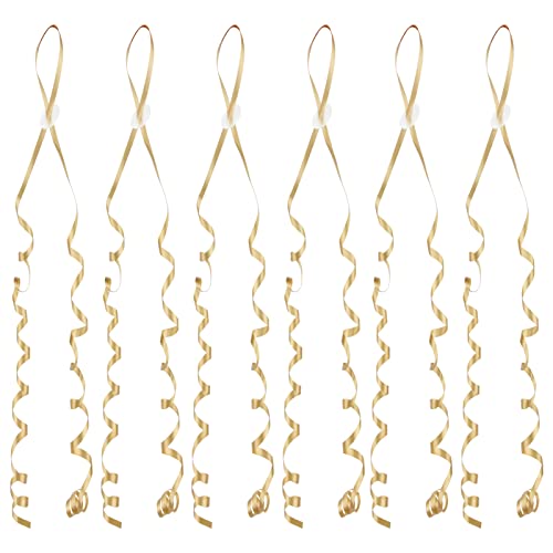 Helium Ballonverschluss, 50 Stück Ballonschnellverschlüsse Mit Polyethylenband Ballonband, Handgemachte Girlanden, Ballonverschlüsse, Für Geburtstag Oder Hochzeit Helium Und Inflation(Gold) von melebellot