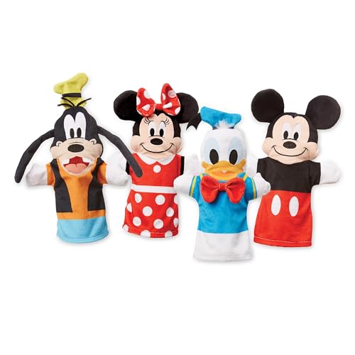 Melissa & Doug Mickey Mouse & Friends Soft & Cuddly Hand Puppets Plush von melissa & doug