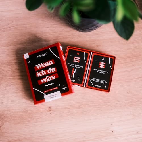 Memories2Make® Challengekarten für Paare I Kartenspiel fürs Schlafzimmer I Mehr Quality Time & Intimität I Spiel für Pärchen, Beziehungen I Geschenkidee Weihnachten, Jahrestag, Geburtstag von memories2make