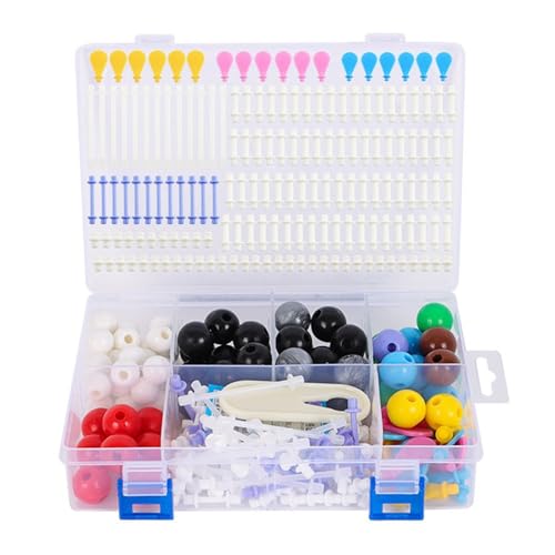Mengger Molecular Model 207 Pcs Molekulares Struktur Modell Molekülmodell für Anorganische & Organische Chemie Educational Teaching Model Set Mengger Molecular Model 207 Pcs Molekulares Struktur Modell Molekülmodell für Anorganische & Organische Chemie Educational Teaching Model Set von mengger