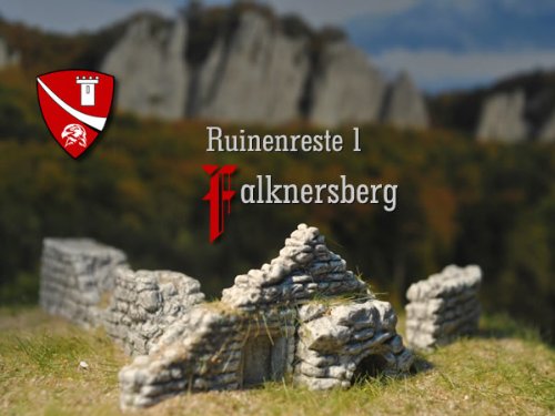 Falknersberg Ruinenreste 1, Bausatz, Spur N Falknersberg Ruinenreste 1, Bausatz, Spur N von menta-modellbau