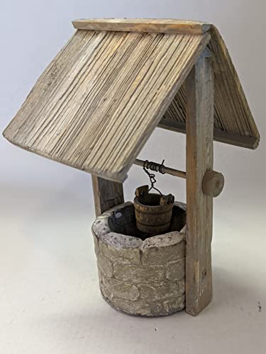 menta-modellbau Alter Holzbrunnen mit verwittertem Dach Krippenzubehör menta-modellbau Alter Holzbrunnen mit verwittertem Dach Krippenzubehör von menta-modellbau