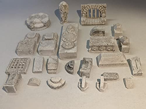 menta-modellbau Tabletop Fantasy Gruft-Set Grabkammer Burgbausteine menta-modellbau Tabletop Fantasy Gruft-Set Grabkammer Burgbausteine von menta-modellbau