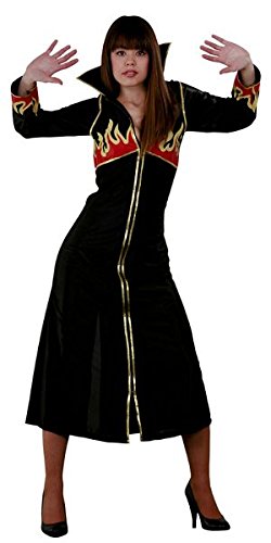 mercajuguetes Damen-Feuer-Kostüm Größe (M-L) = (38-42) für Damen zum Halloween von mercajuguetes
