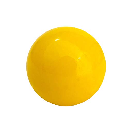 mesbilles MeineMurmeln - 20 Kleine Murmeln Gelbe Perle GlasMurmeln 14 mm von mesbilles